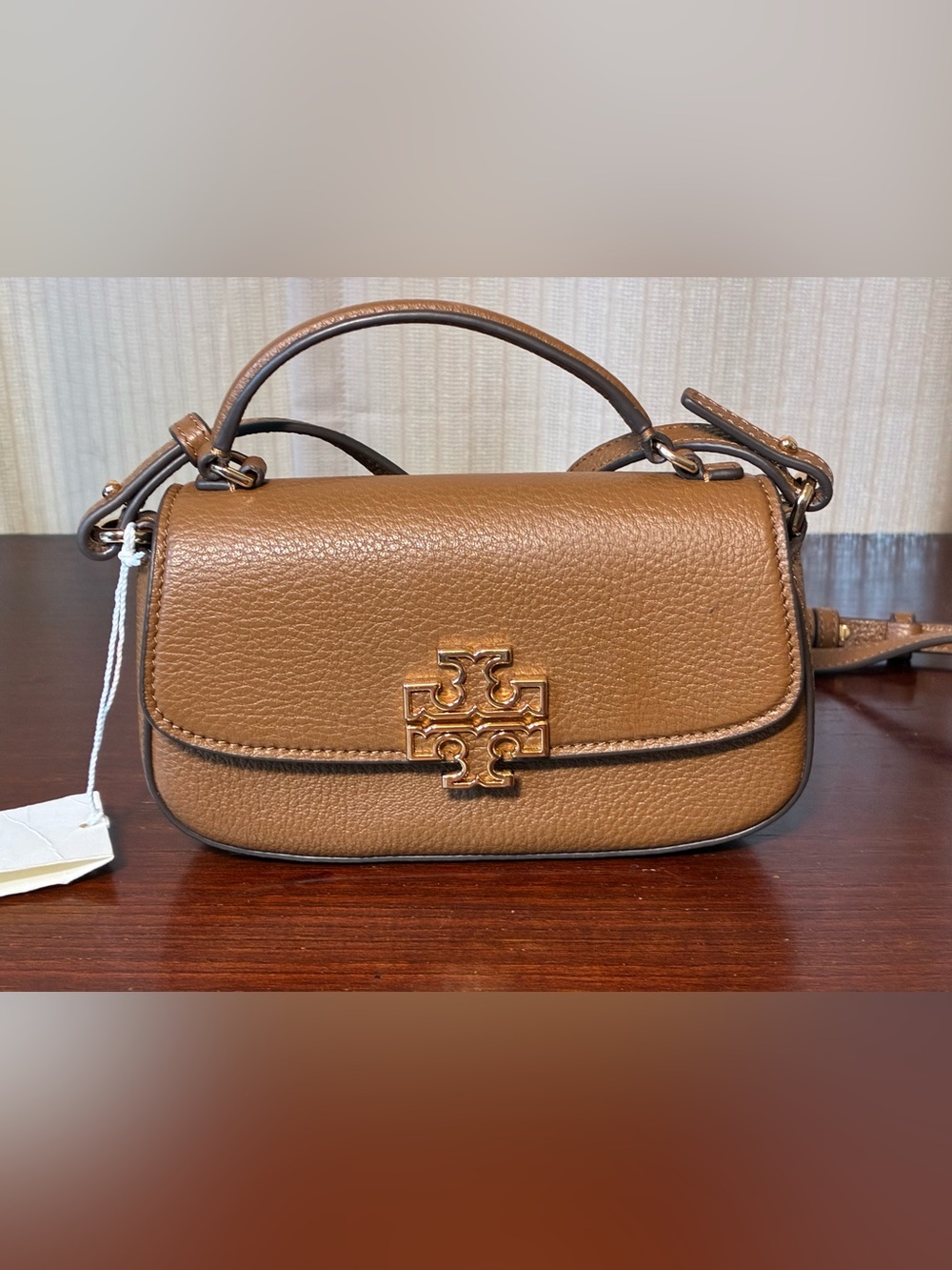 Tory Burch Britten Mini Top-Handle Bag